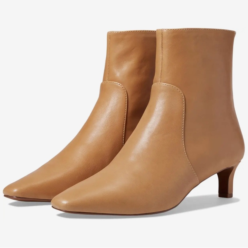 Madewell Dimes Kitten-Heel Boot—Size 8